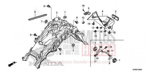 KOTFLUEGEL, HINTEN GLR1251WHF de 2015